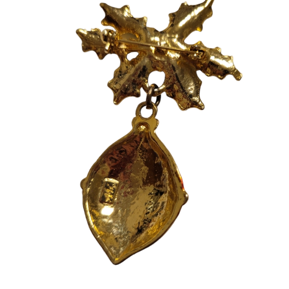 Vintage AAI Christmas Ornament Brooch Pin - Picture 4 of 7